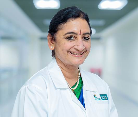 Dr. Revathi Raj, Senior Consultant - Paediatric Haematology Oncology, Apollo Cancer Centres, Chennai