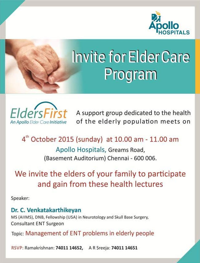Elder care program