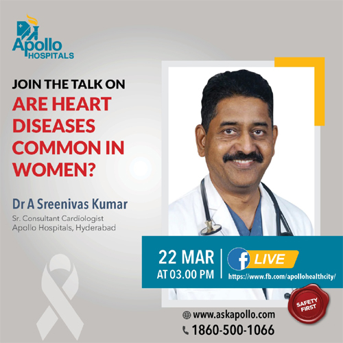 Discuss your queries live with Dr A Sreenivas Kumar