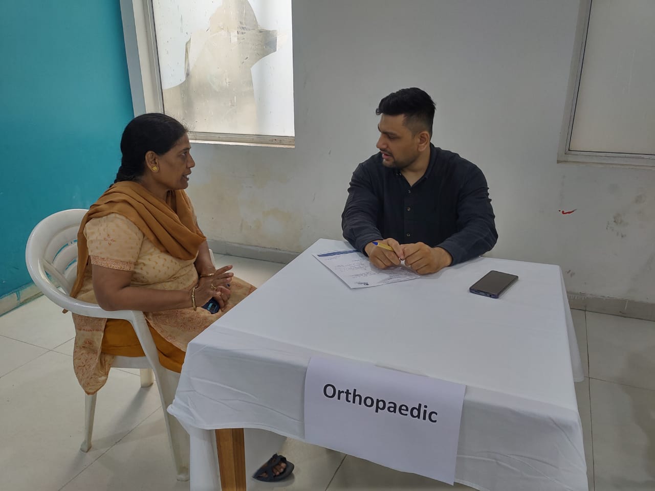 Health camp at Prateek Laural