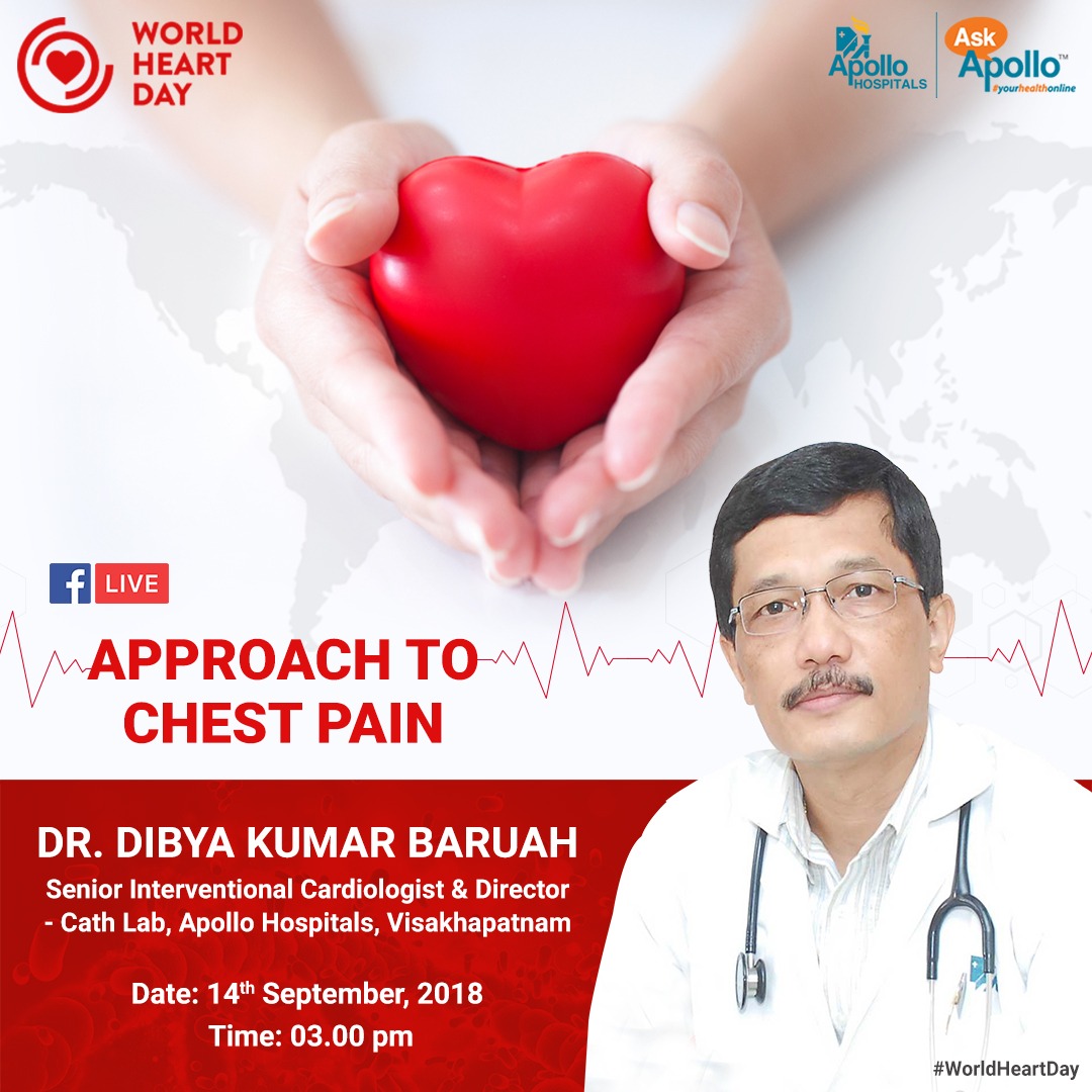 Facebook LIVE Session on ‘Approach to Chest Pain’ with Dr.Dibya Kumar Baruah